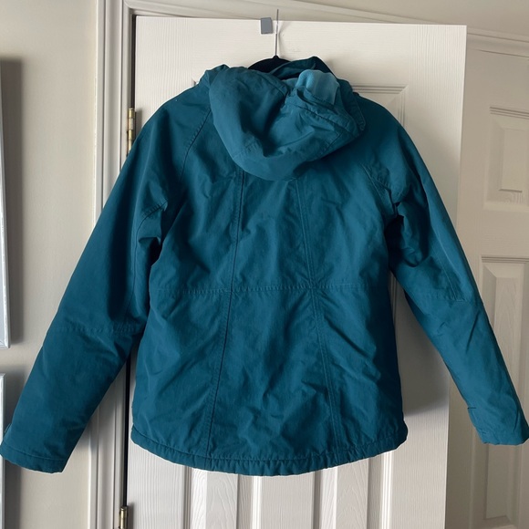 Lands End Women's Squall Hooded Jacket Jeweled Teal - Picture 2 of 10